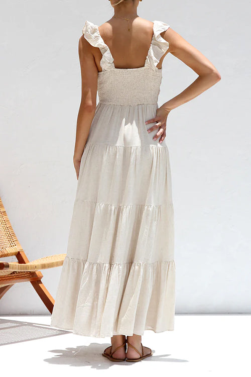 Clara - V-Neck Maxi Dress