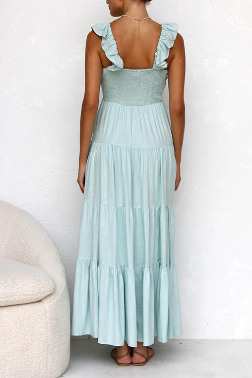 Clara - V-Neck Maxi Dress