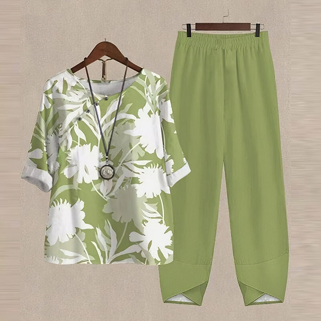 Harmony - Chic Shirt and Pants set