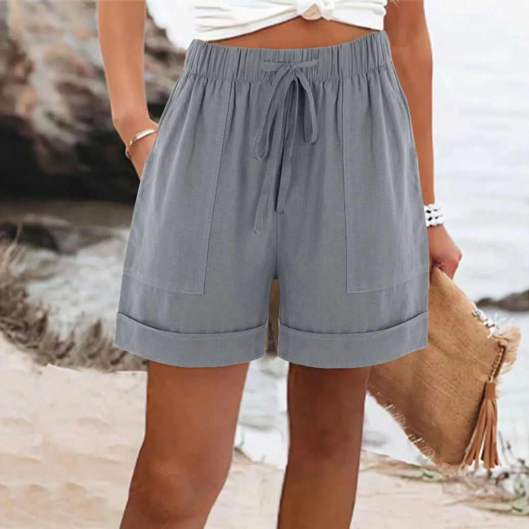 Olivia - Summer Drawstring Shorts