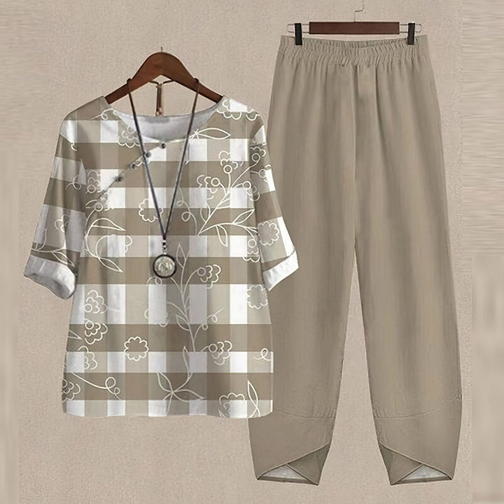 Harmony - Chic Shirt and Pants set