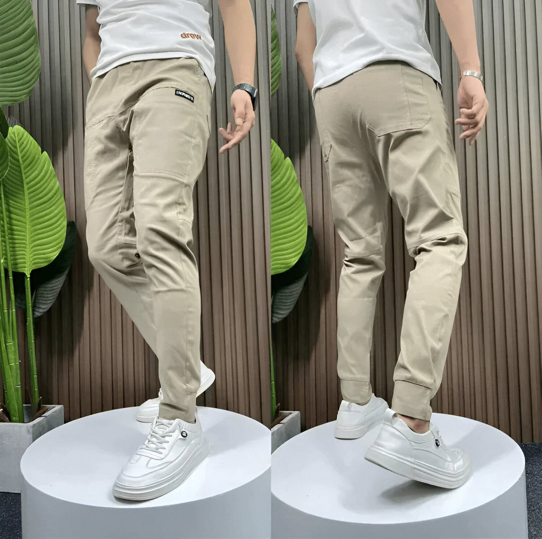 Isaac - Elastic cargo pants